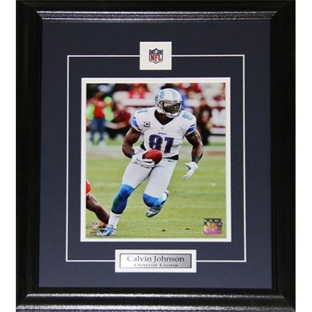 MIDWAY MEMORABILIA Midway Memorabilia Calvin Johnson Detroit Lions 8X10 Frame calvinjohnson_8x10